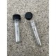 Preform / Petling Geocaching Tubes MEDIUM (CLEAR tube with BLACK cap) 10cm long